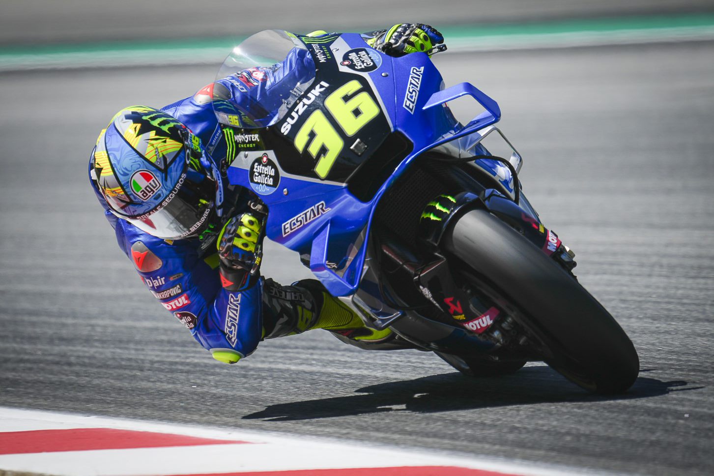 Joan Mir with new fairing, Catalunya test (pic: Dorna)