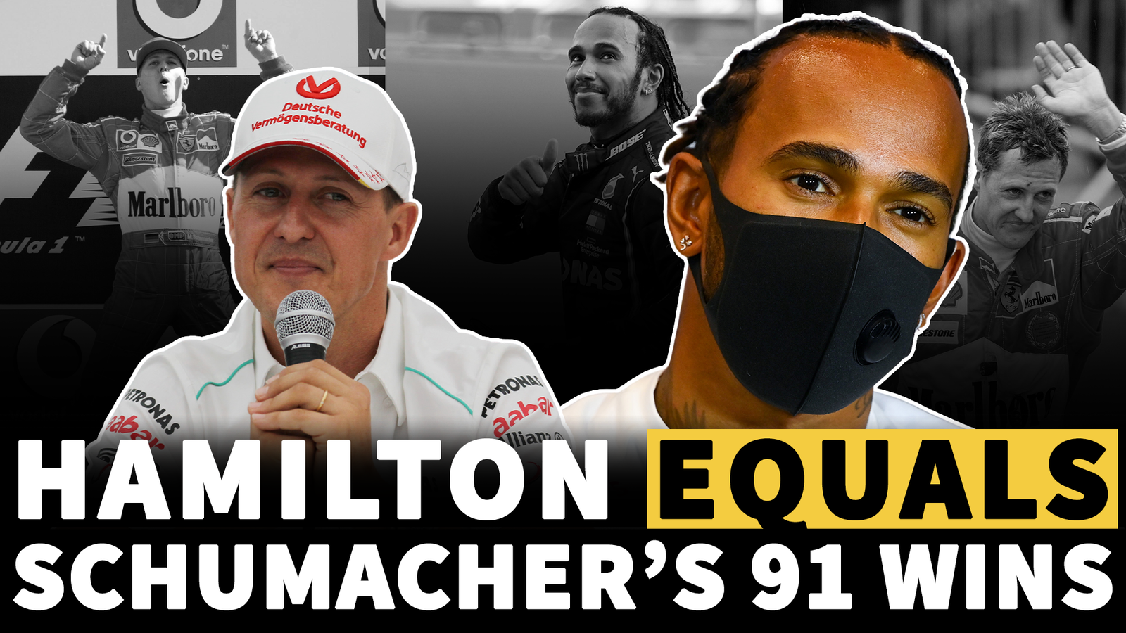 Hamilton meraih kemenangan F1 ke 91 di Eifel GP untuk menyamai Schumacher