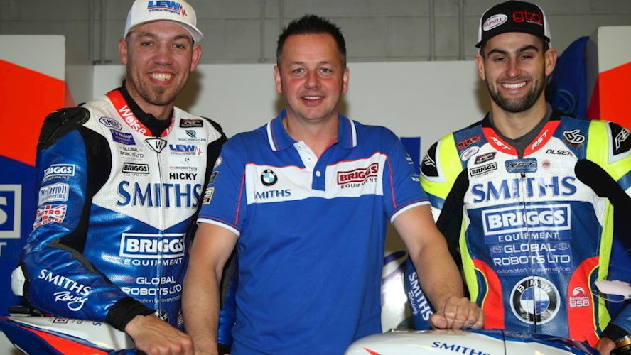 Peter Hickman, Smiths Racing BMW, Alex Olsen, BSB,