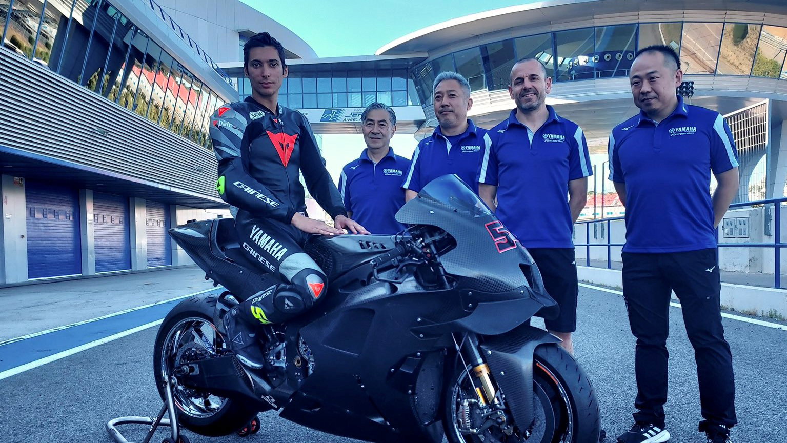 Toprak Razgatlioglu MotoGP test (Yamaha)