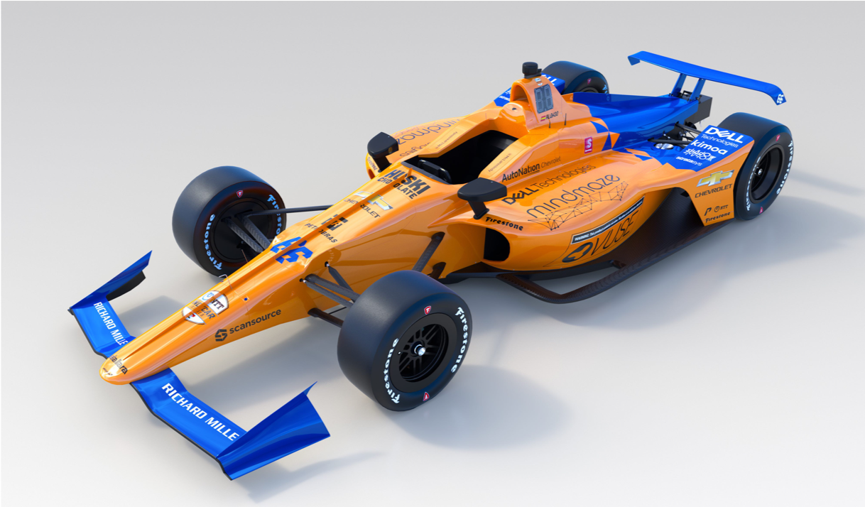 Alonso membuat tes oval mobil Indy kembali di Texas Motor Speedway