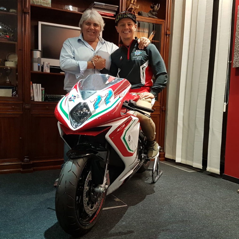 Dominique Aegerter, MV Agusta Forward Racing, 