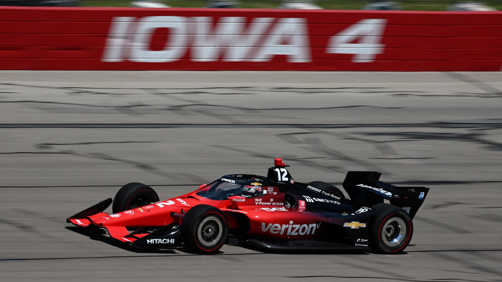 IndyCar at Iowa: Team Penske's Will Power at Iowa Speedway