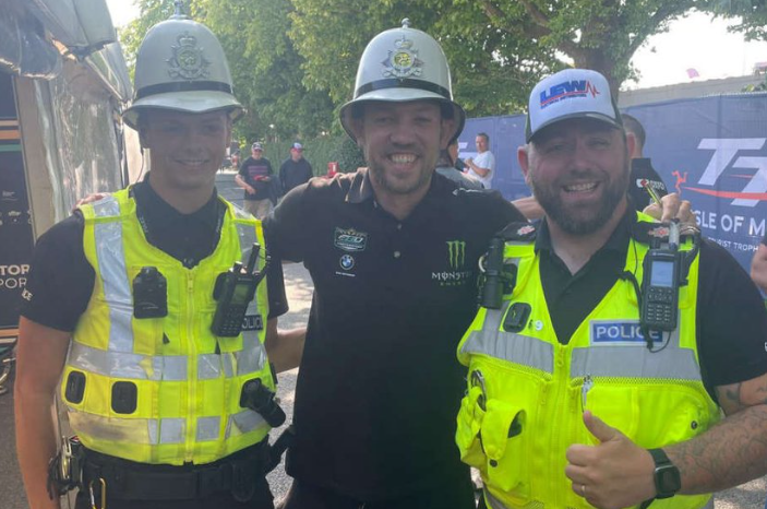 Breathtaking Peter Hickman demolishes lap record to win Isle of Man TT Superstock race