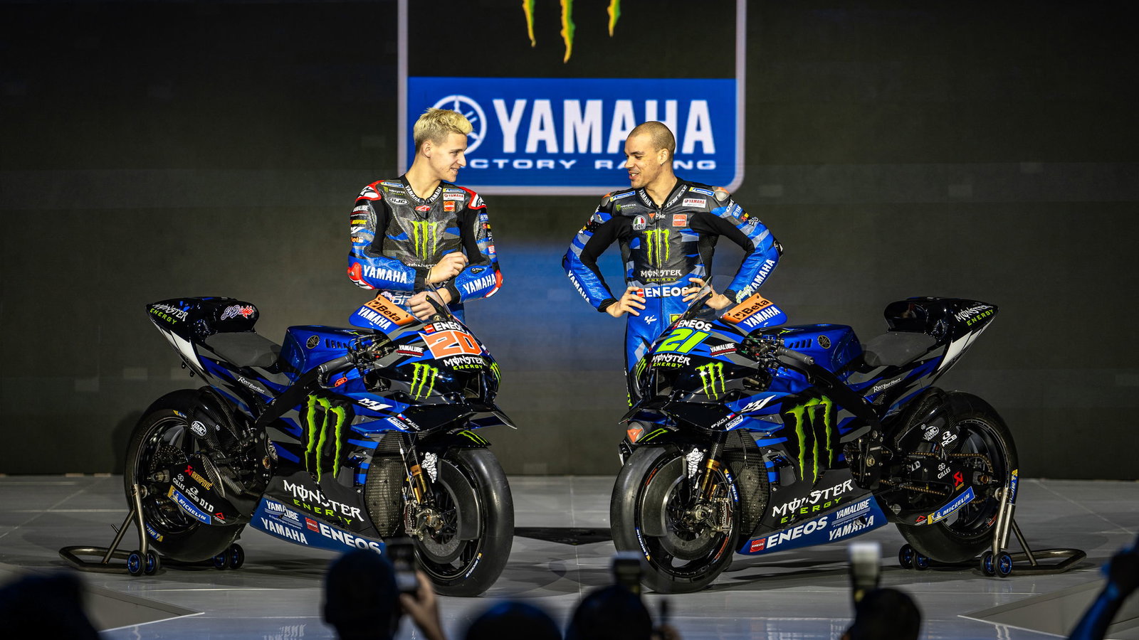 Fabio Quartararo, Franco Morbidelli Yamaha MotoGP 2023