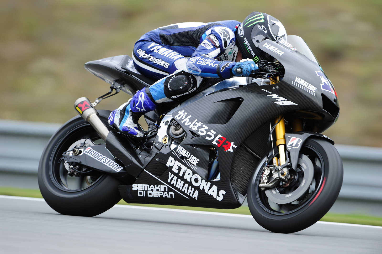 Spies, Yamaha M1 1000, Brno MotoGP Test August 15th 2011