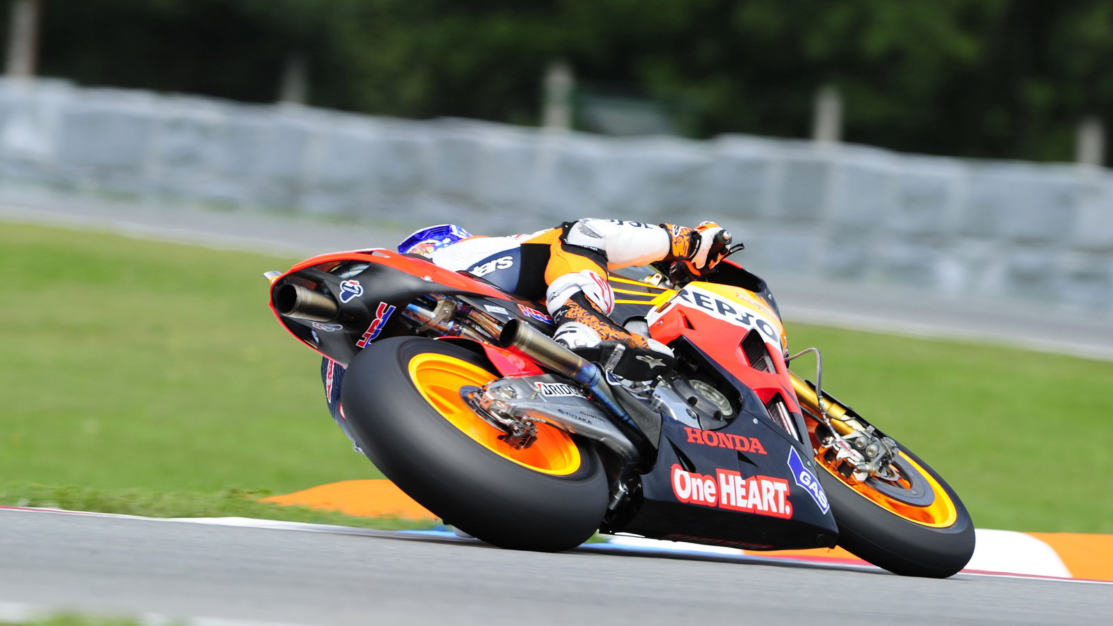 Stoner, Honda RC213V, Brno MotoGP Test August 15th 2011