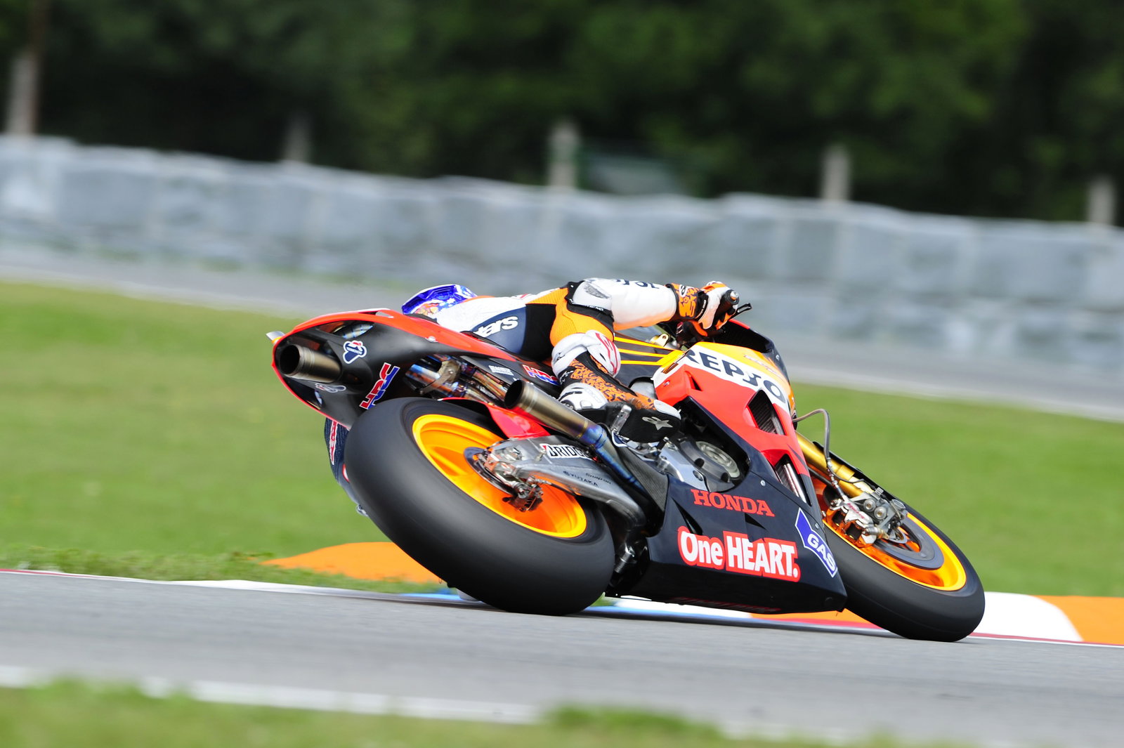 Stoner, Honda RC213V, Brno MotoGP Test August 15th 2011