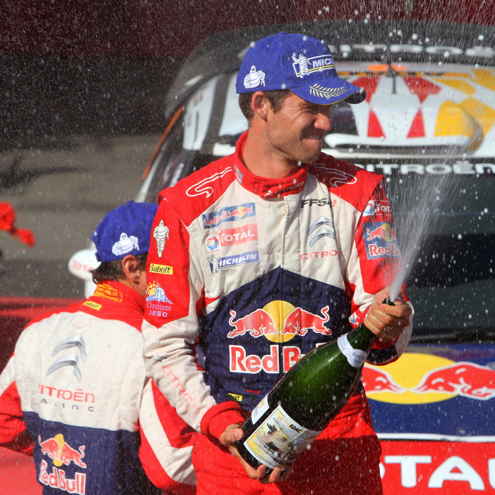 Podium, Sebastien Ogier (F) Citroen DS3 WRC, Citroen Total World Rally Team