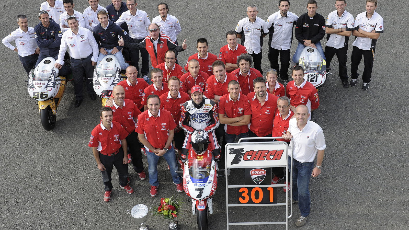 Ducati 301 wins, British WSBK 2011