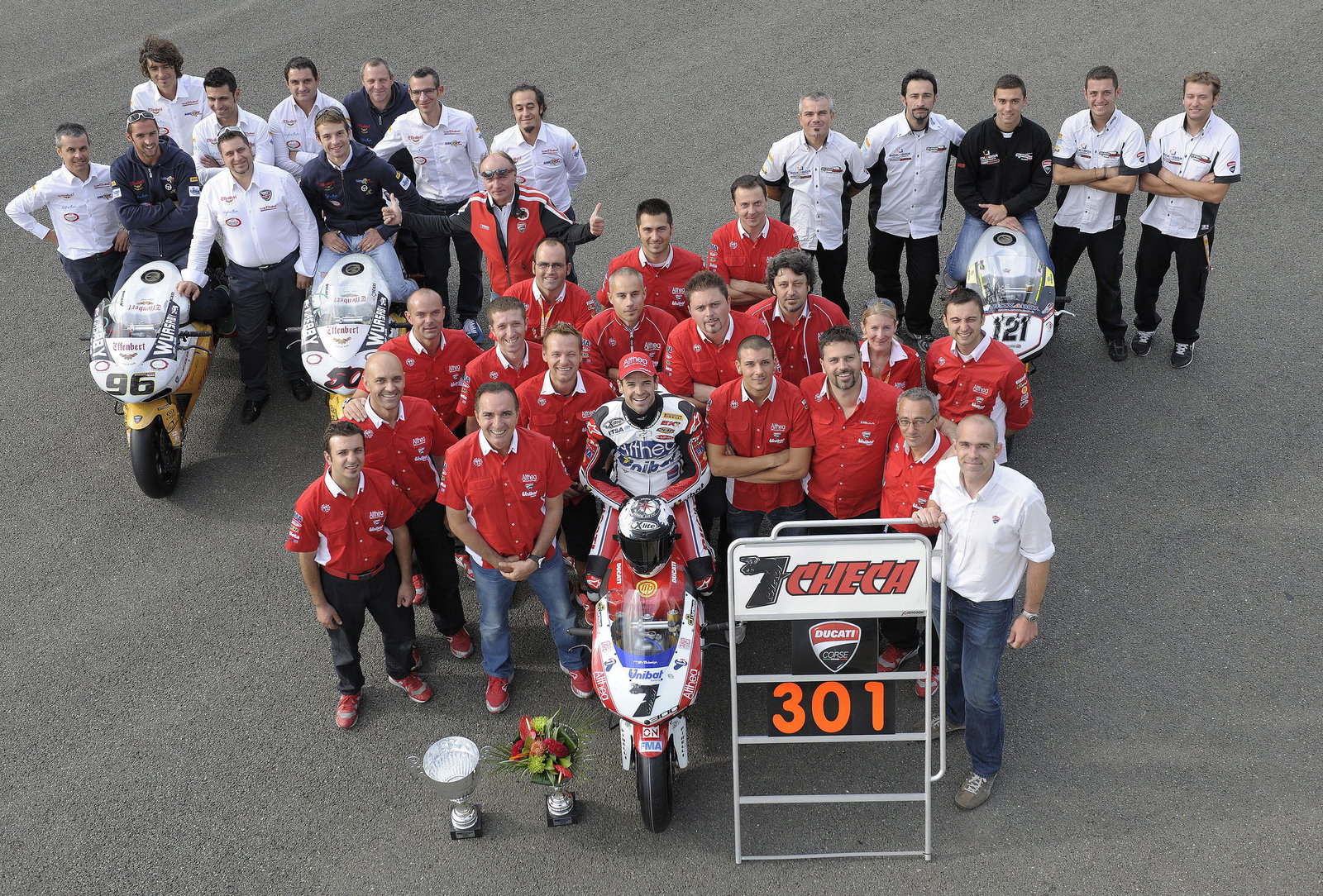 Ducati 301 wins, British WSBK 2011