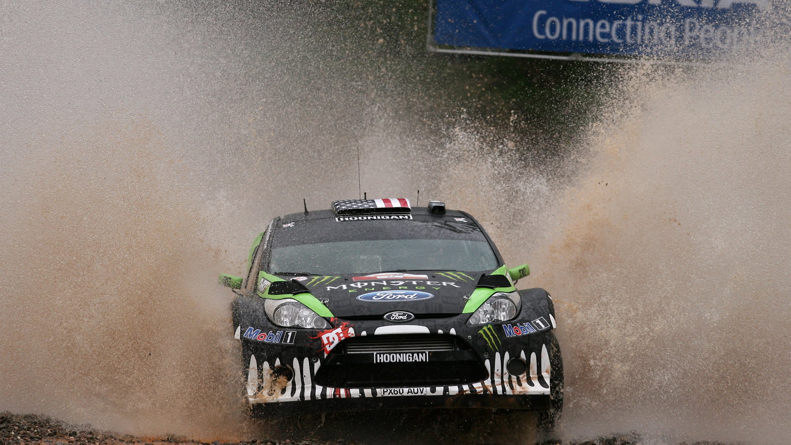 Ken Block (USA) Alex Gelsomino (USA), Ford Fiesta WRC, Monster World Rally Team