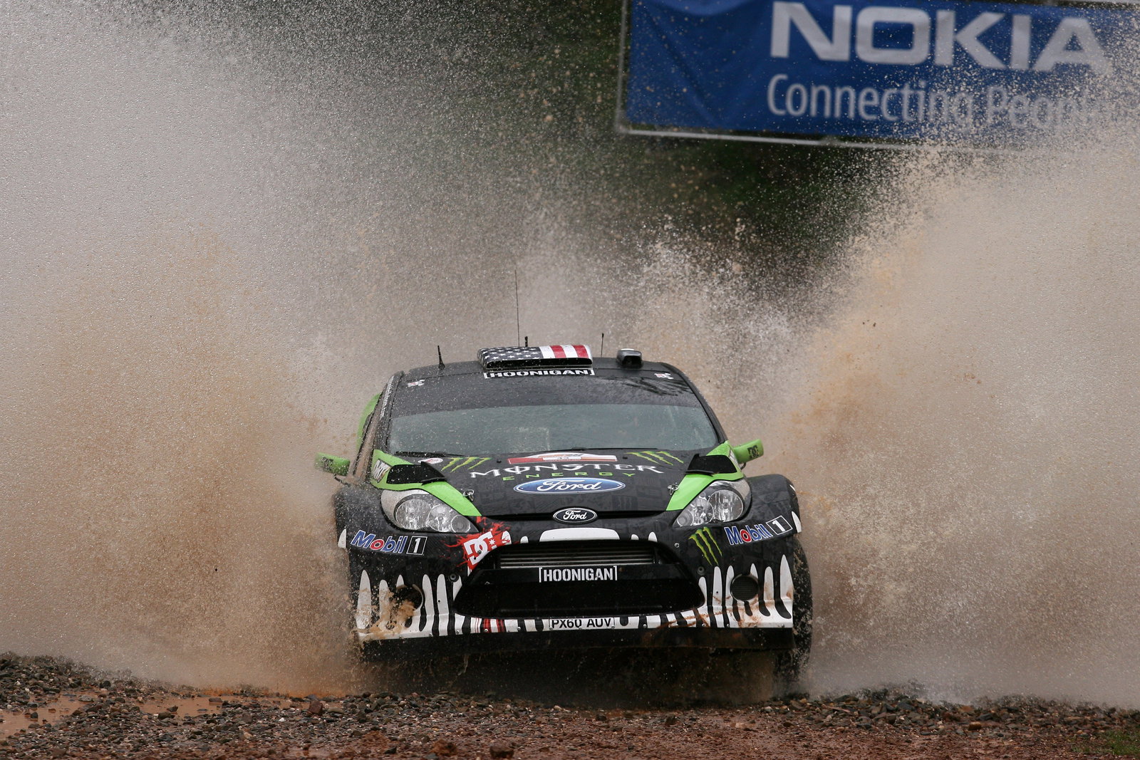 Ken Block (USA) Alex Gelsomino (USA), Ford Fiesta WRC, Monster World Rally Team