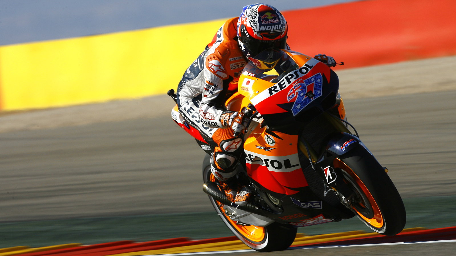Stoner, Aragon MotoGP 2011