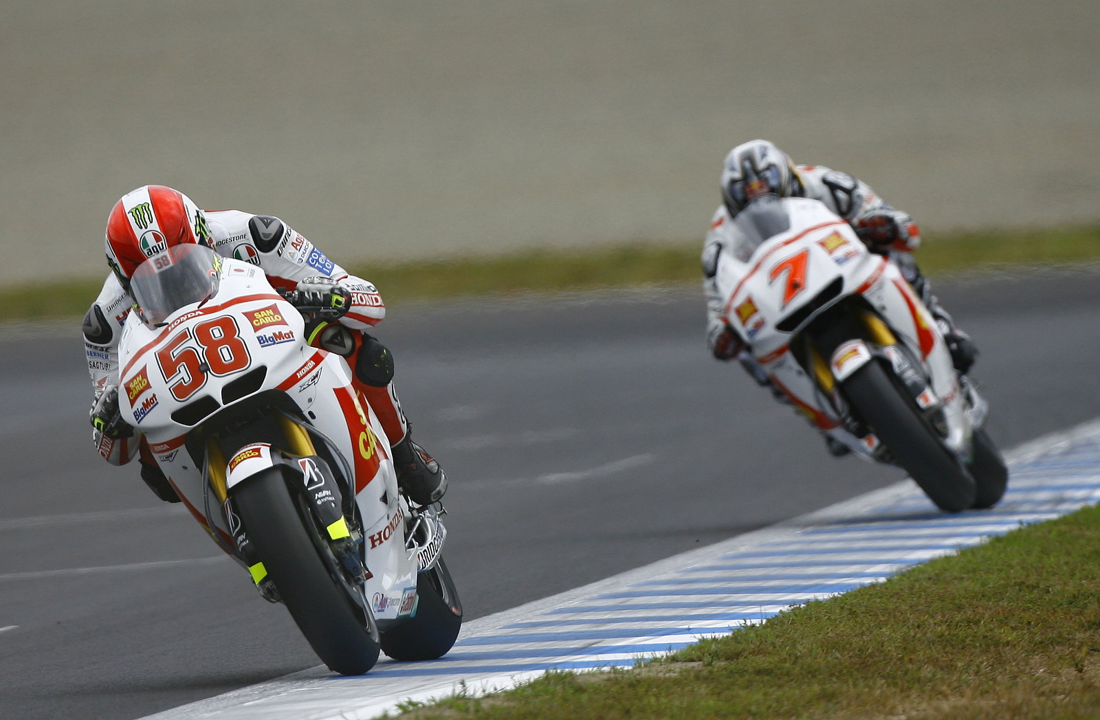Simoncelli and Aoyama, Japanese MotoGP 2011