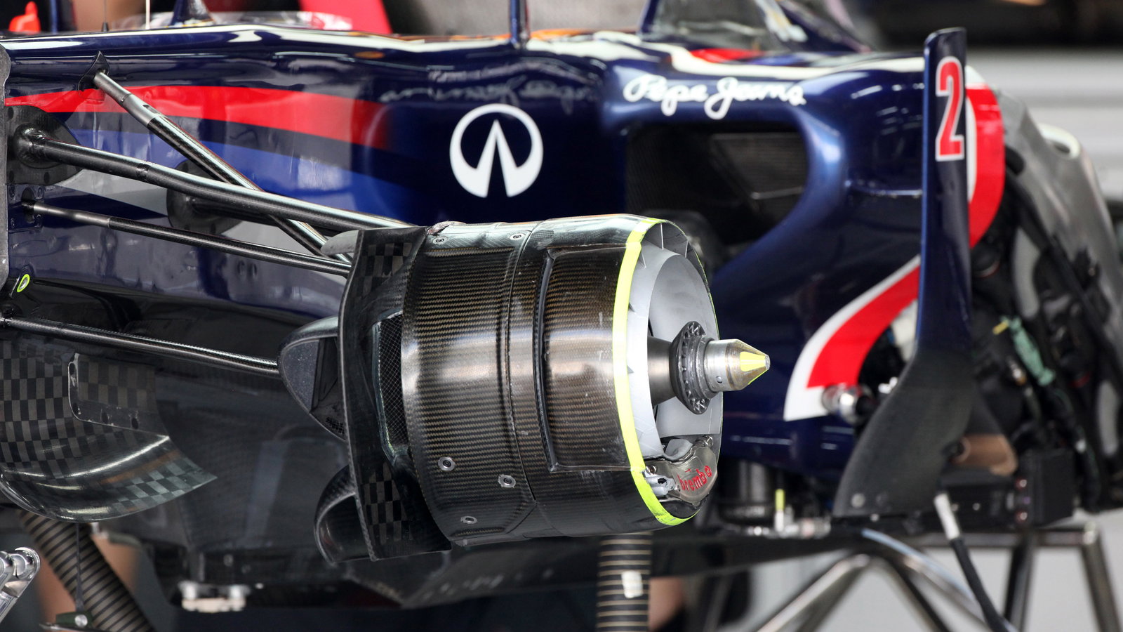 13.10.2011- Red Bull Racing, RB7, detail