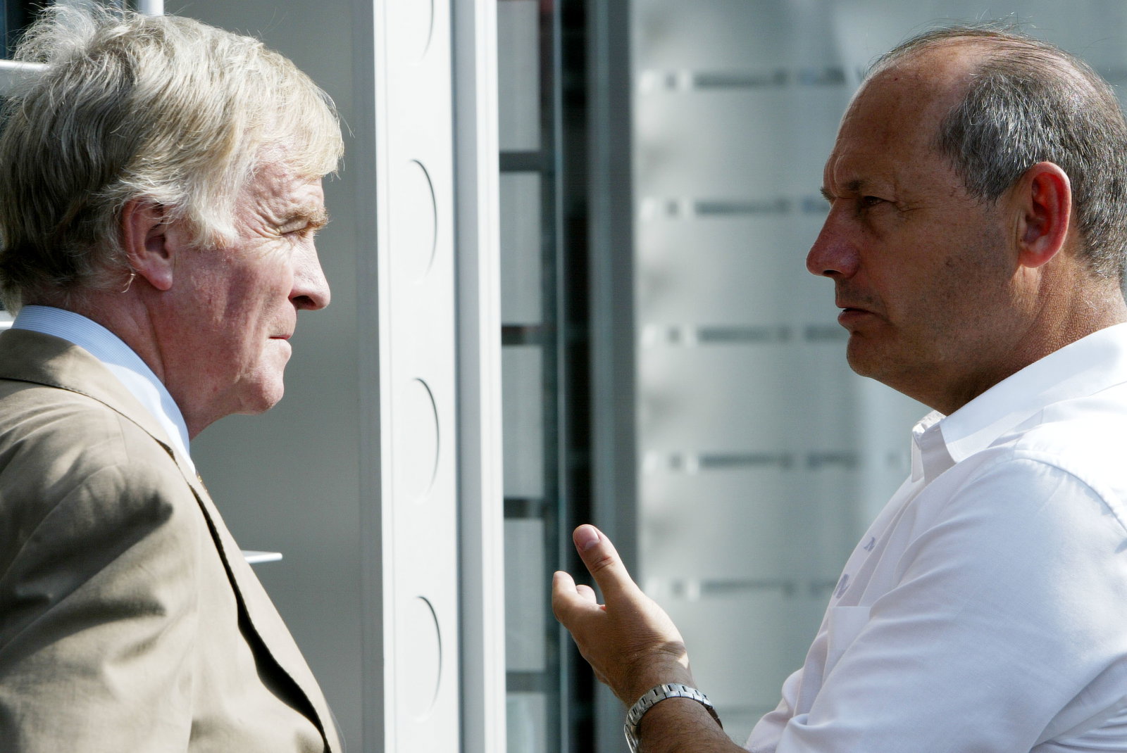 Max Mosley and Ron Dennis