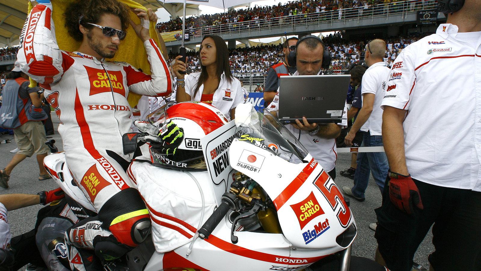 Simoncelli, Malaysian MotoGP 2011