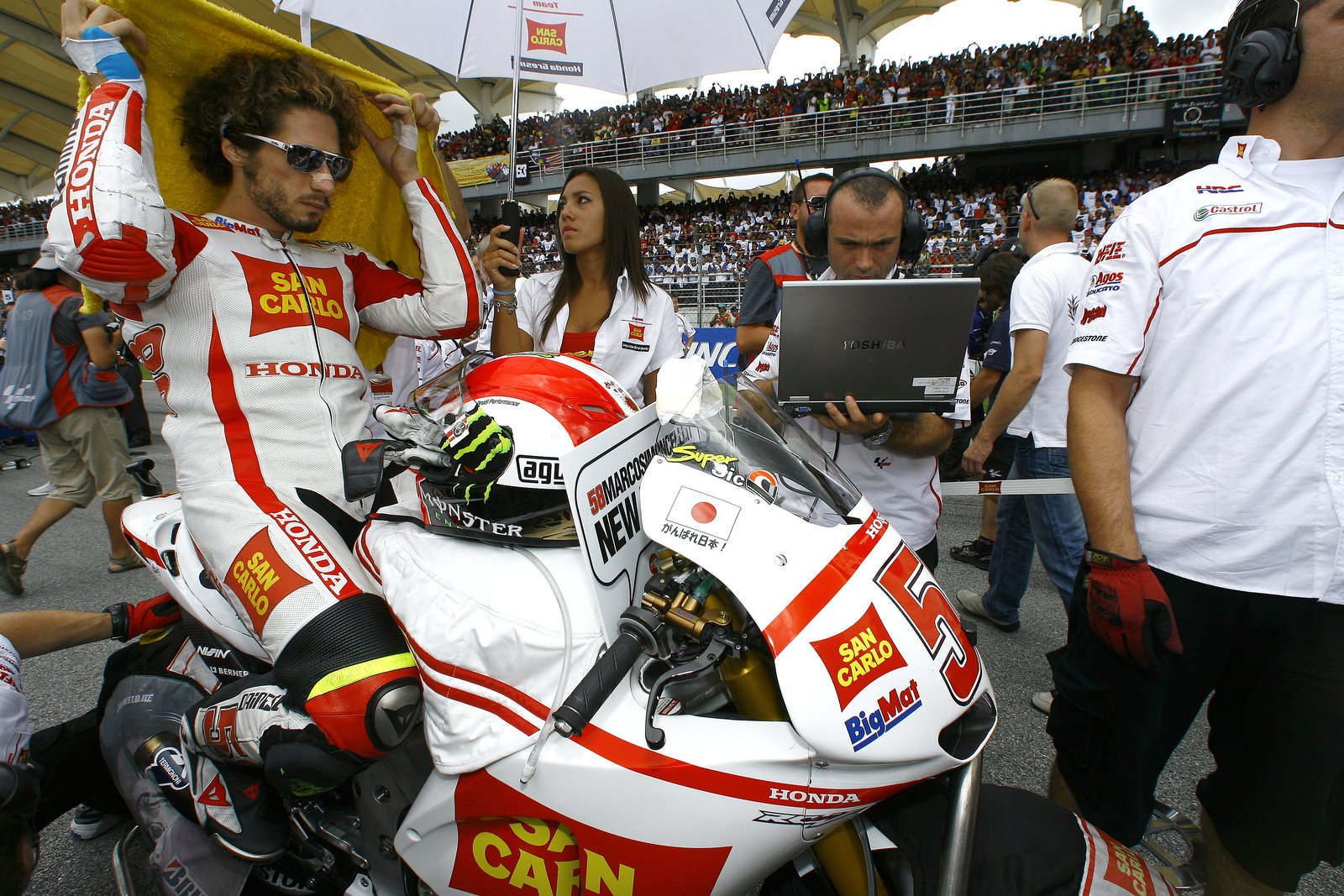 Simoncelli, Malaysian MotoGP 2011