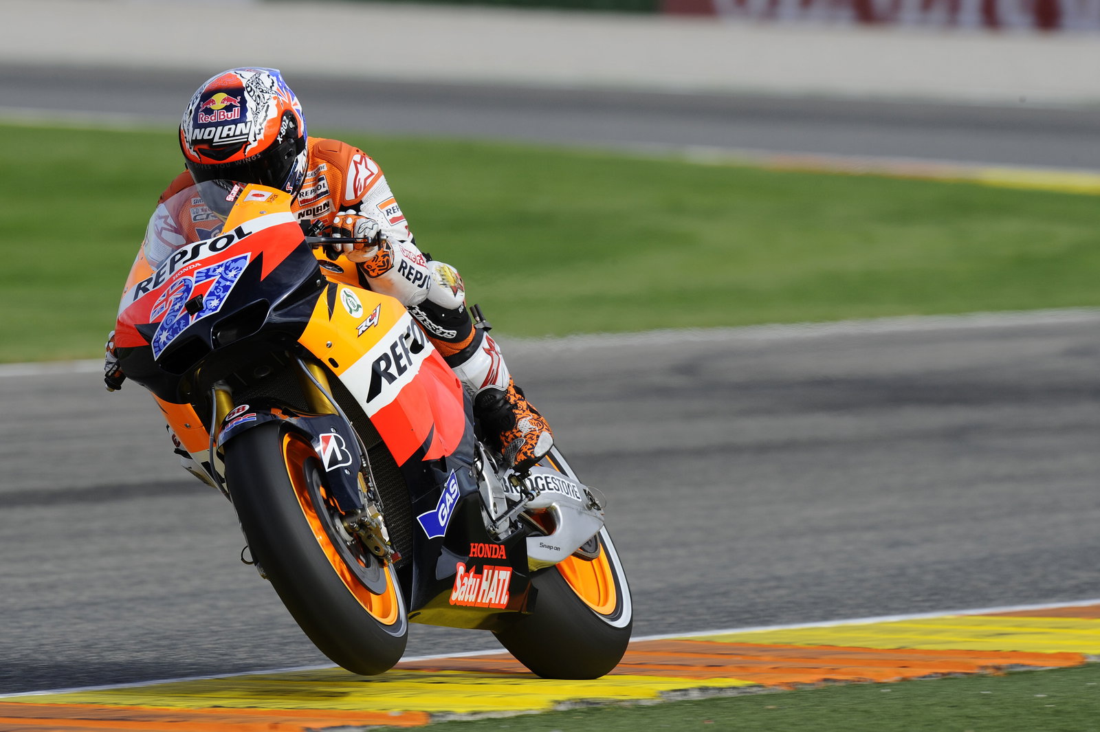 Stoner, Valencia MotoGP 2011