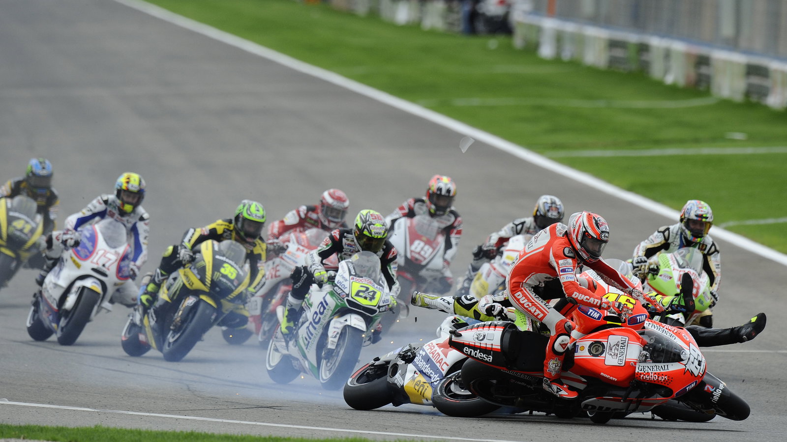 Hayden, Valencia MotoGP Race 2011