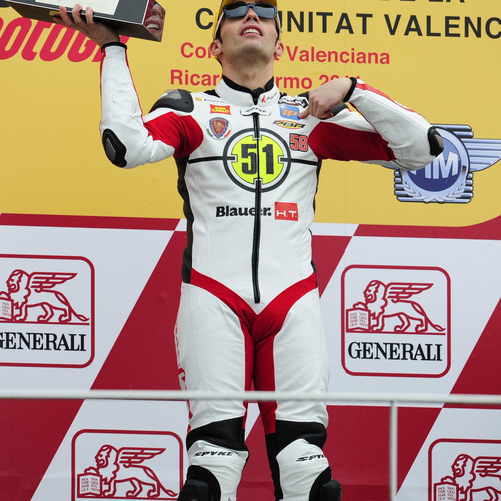 Pirro, Valencia Moto2 Race 2011