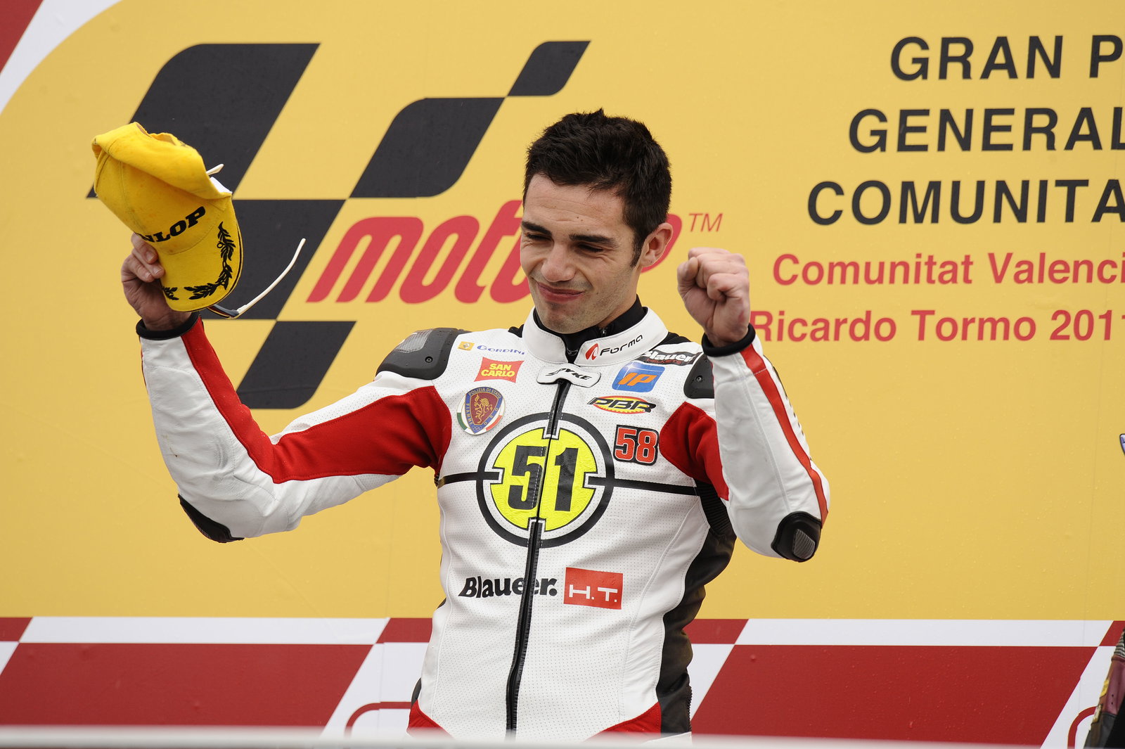 Pirro, Valencia Moto2 Race 2011