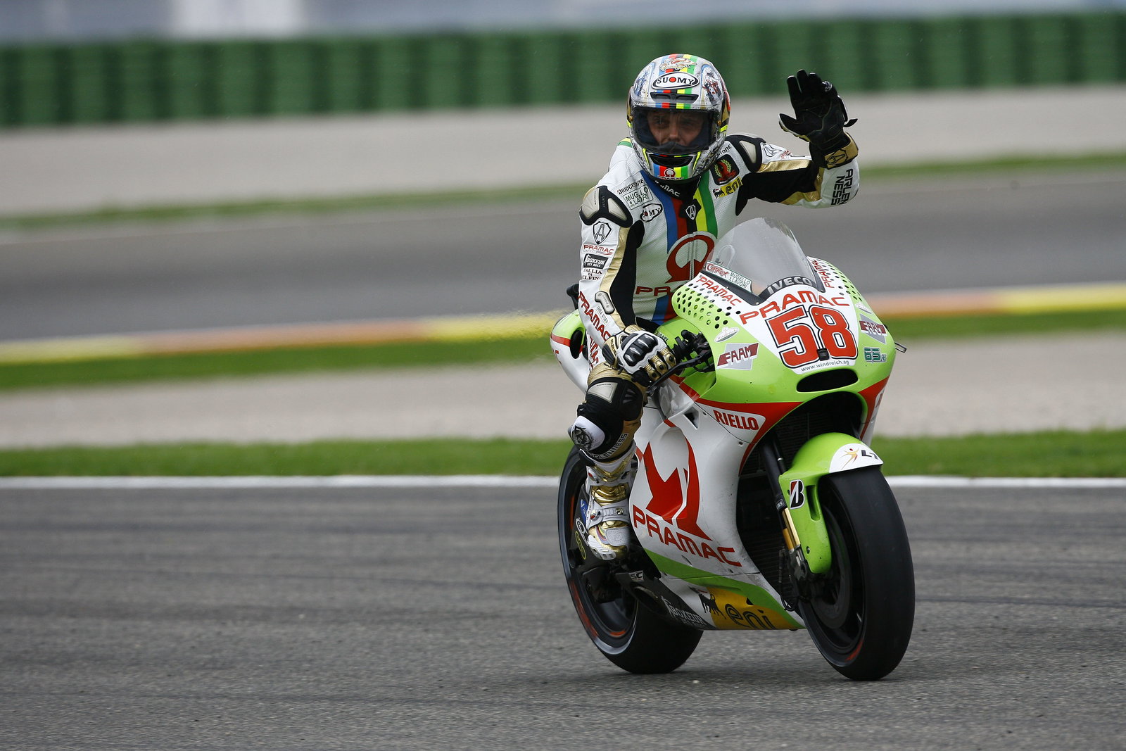 Capirossi, Valencia MotoGP 2011
