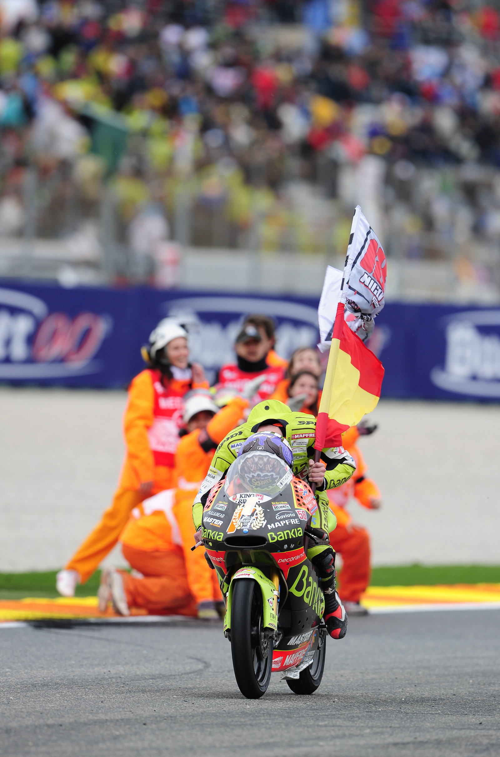 Terol, 2011 125GP World Champion, Valencia 125GP Race 2011