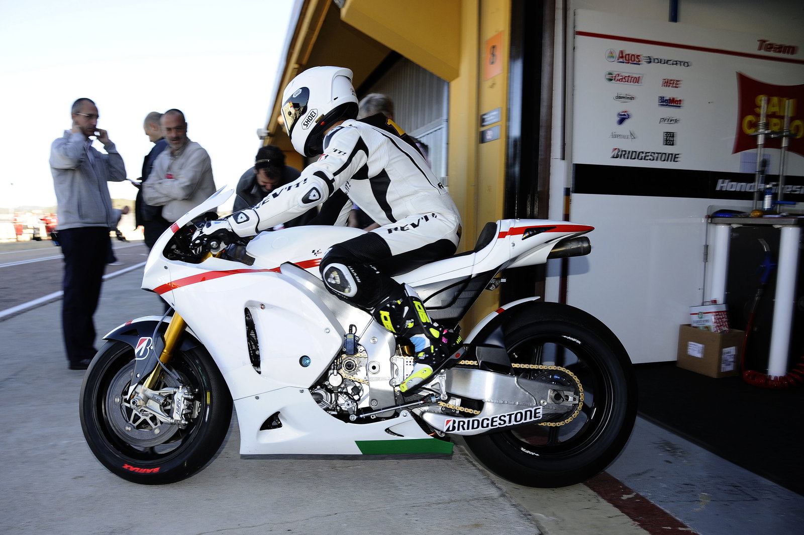 Bautista, Valencia MotoGP Test, November 2011