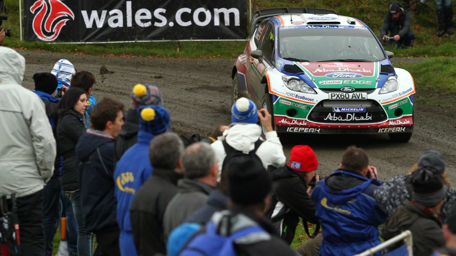 Mikko Hirvonen (FIN) Jarmo Lehtinen (FIN), Ford Fiesta RS WRC, BP Ford Abu Dhabi World Rally Team