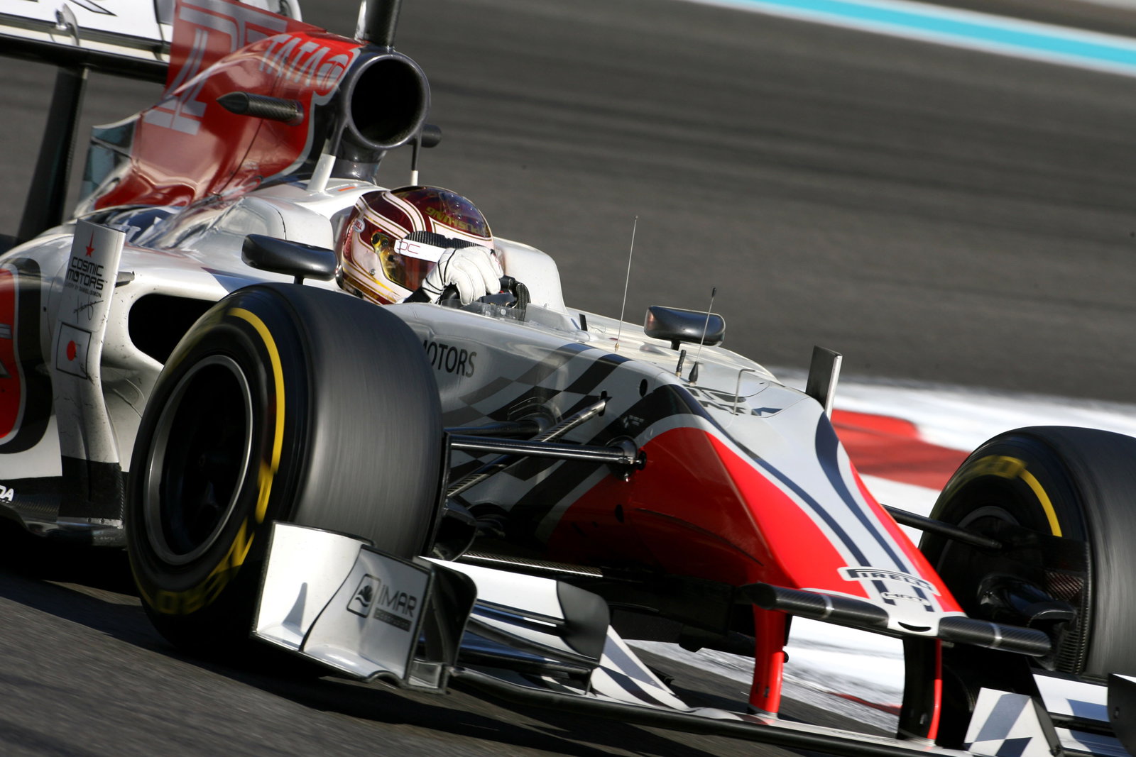 15.11.2011 Abu Dhabi, UEA,Dani Clos (SPA), HRT Racing Team - Formula 1 Testing Rookie Test, day 1