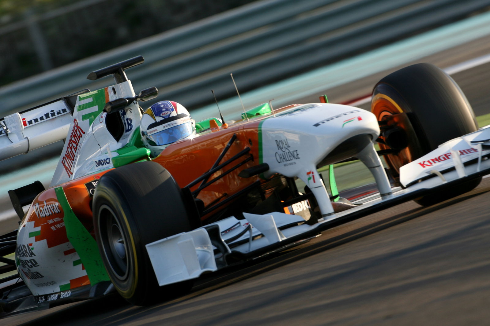 16.11.2011 Abu Dhabi, UEA,Johnny Cecotto (VEN), Force India Racing Team - Formula 1 Testing Rookie