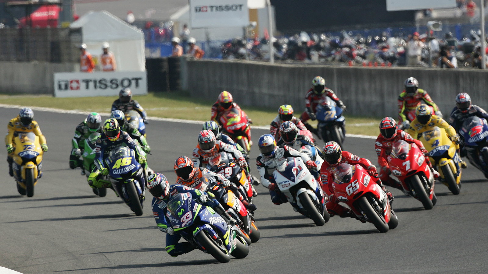 Start, Japanese MotoGP 2005
