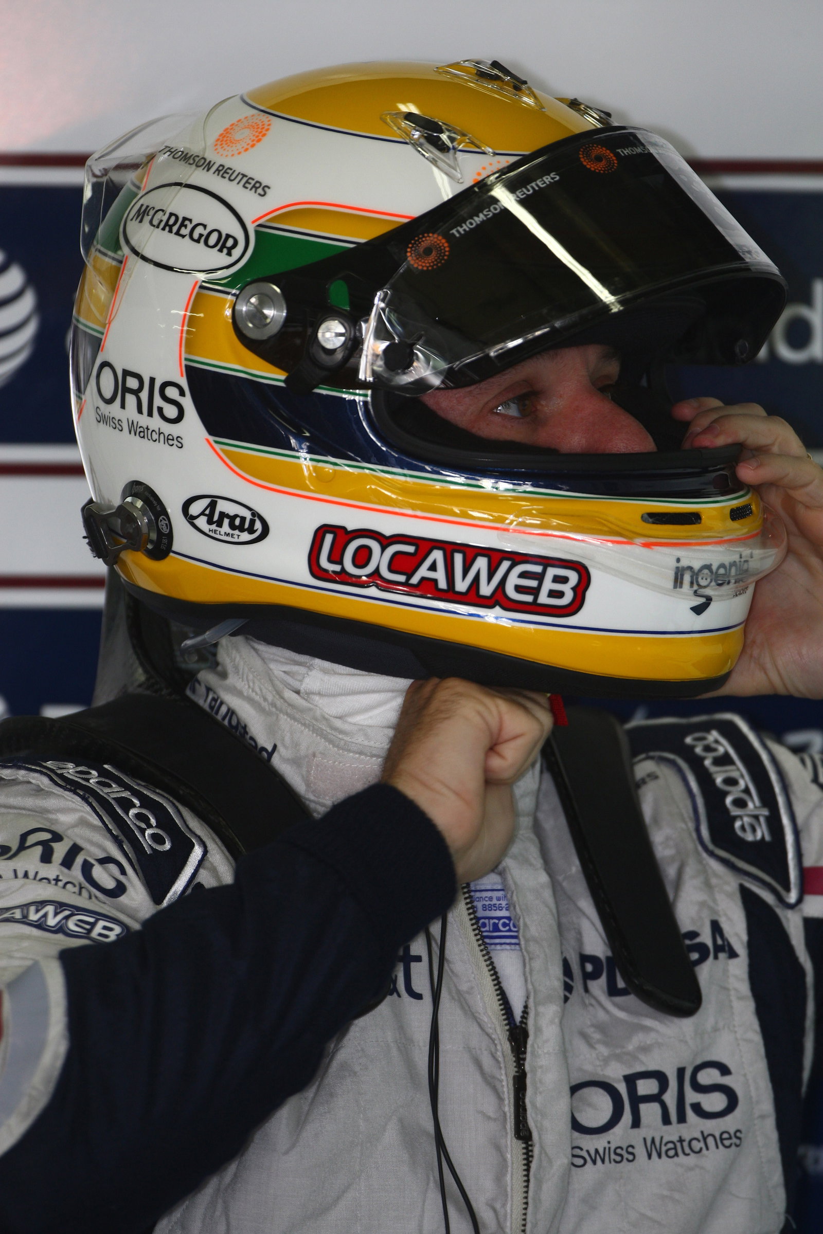 25.11.2011- Friday Practice 1, Rubens Barrichello (BRA), Williams FW33