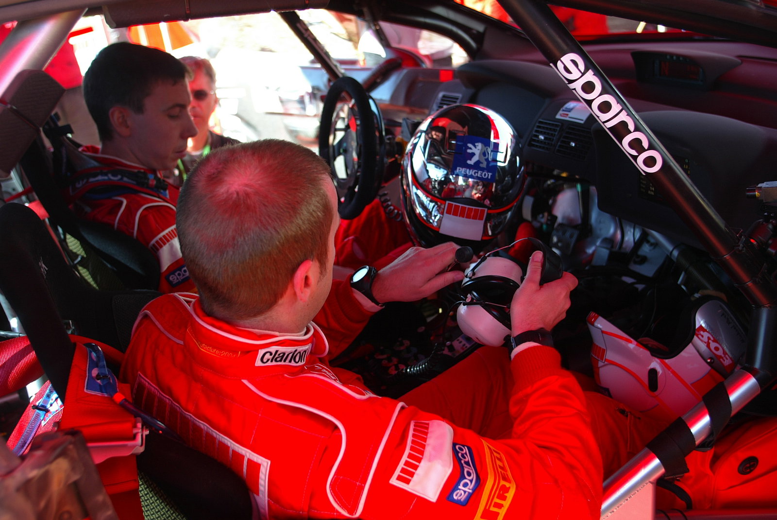 Michael Park - co-driver of Markko Martin, had a fatal accident on SS15 of the Rally GB