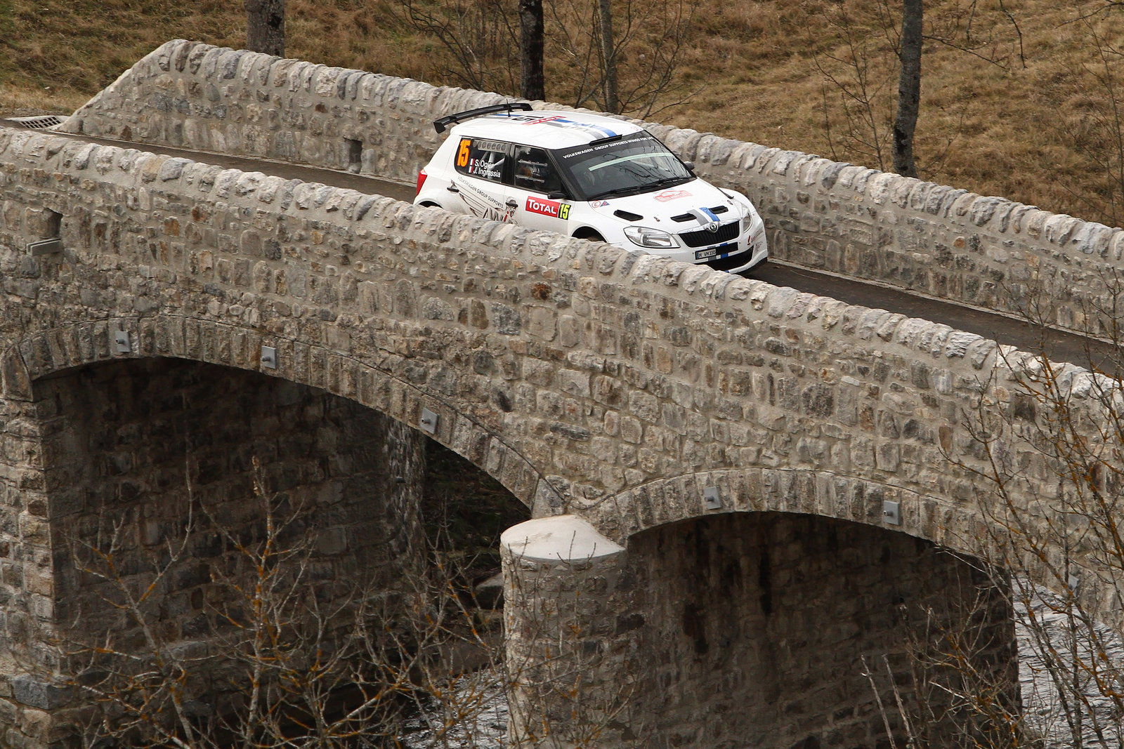 Sebastien Ogier (FRA) Julien Ingrassia (FRA) Skoda Fabia S2000, Volkswagen Motorsport