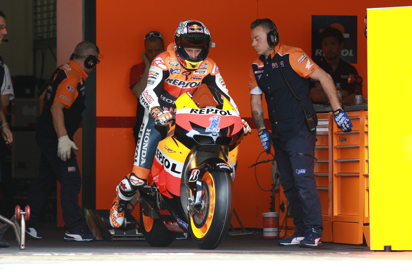 Stoner, Sepang MotoGP tests, 31st Jan-2nd Feb 2012