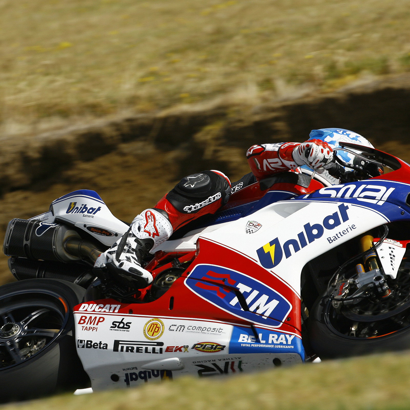 Checa, Australian WSBK tests and race, February 2012