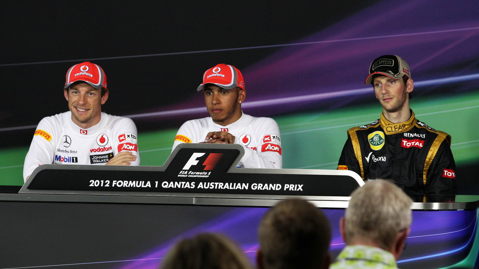 Qualifying Results: 1st place Lewis Hamilton (GBR), McLaren Mercedes, 2nd place Jenson Button (GBR),
