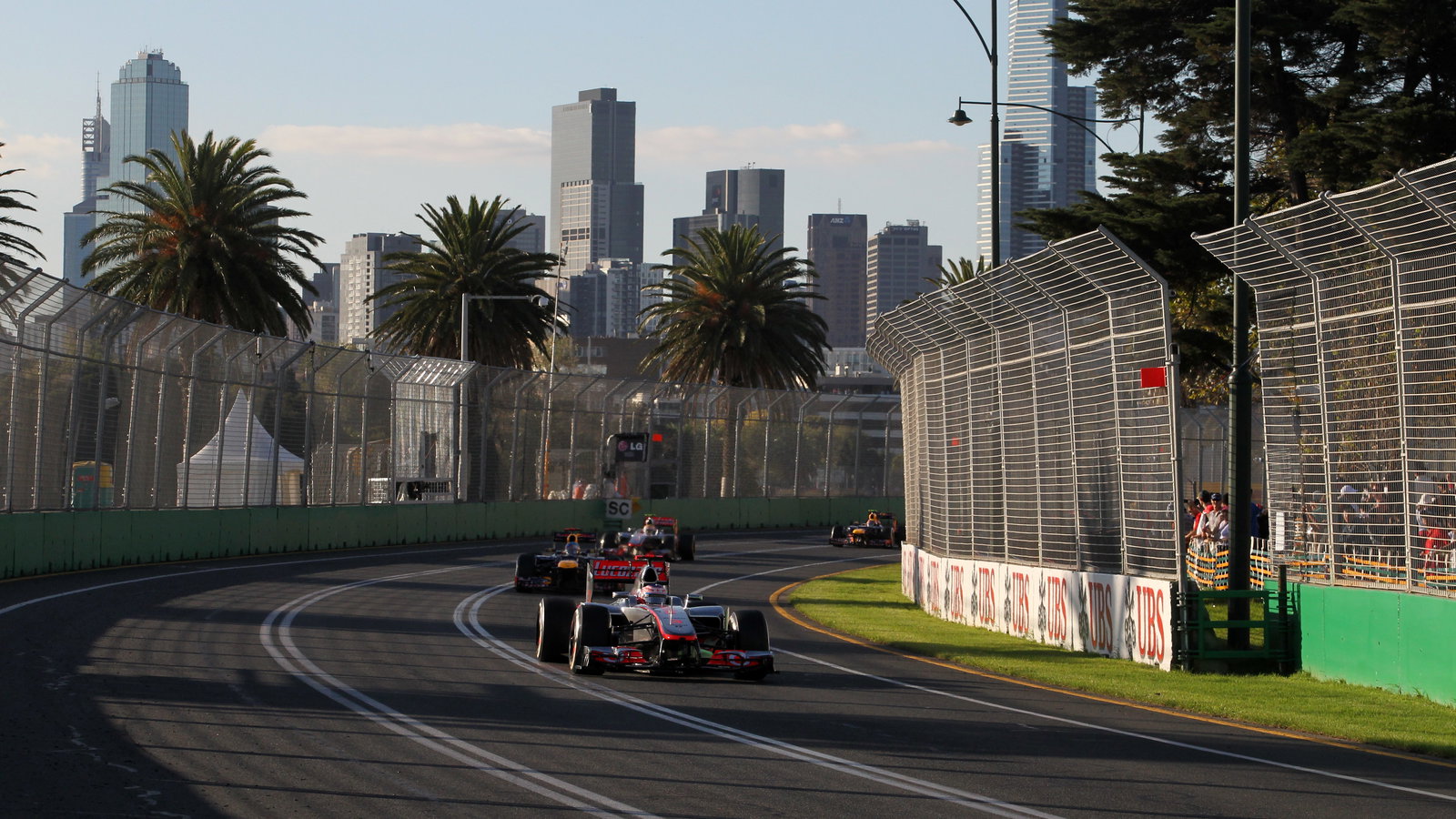 Jenson Button (GBR) McLaren Mercedes