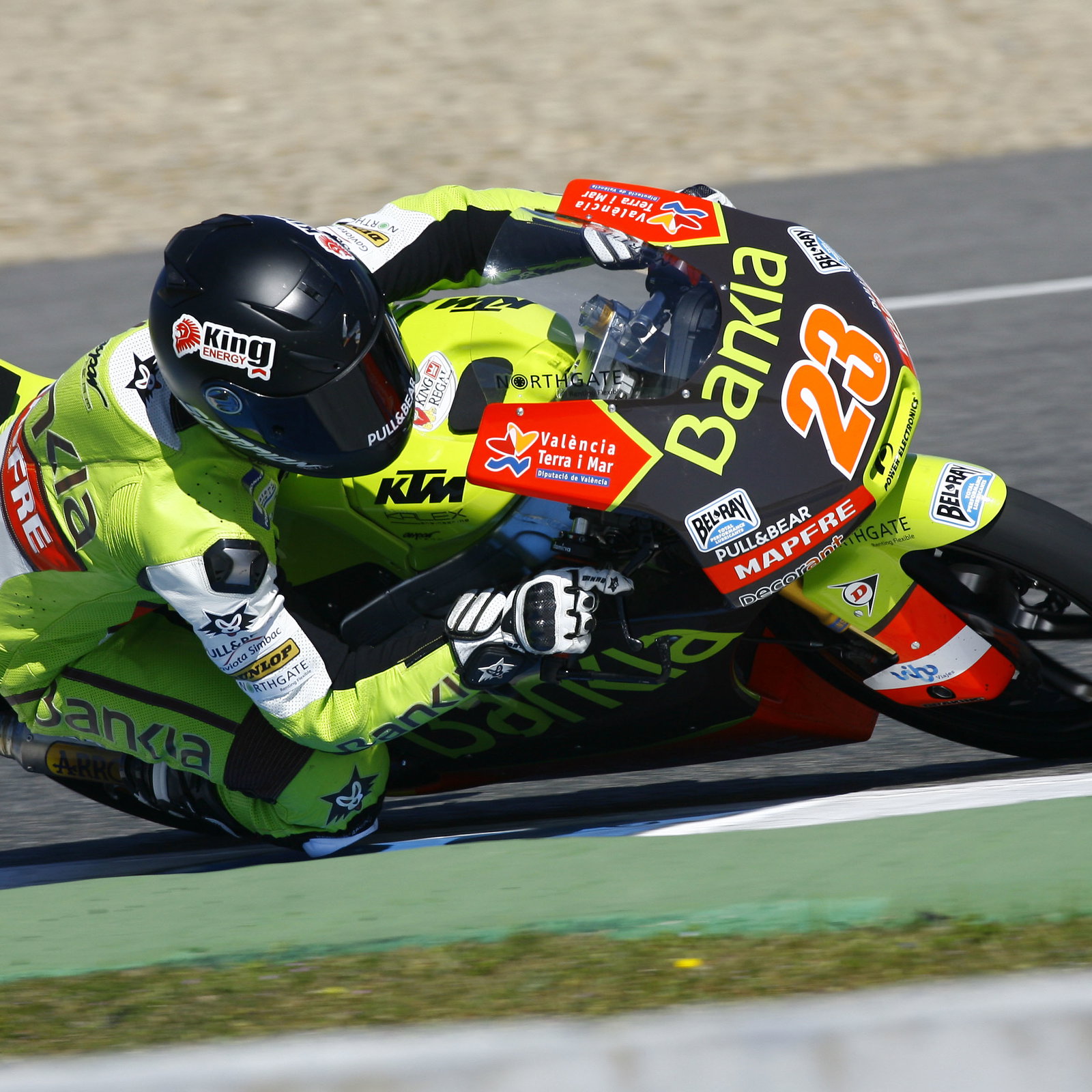 Moncayo, Jerez Moto2/3 tests, March 2012