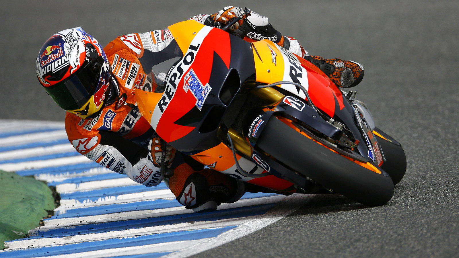 Stoner, Jerez MotoGP tests, March 2012