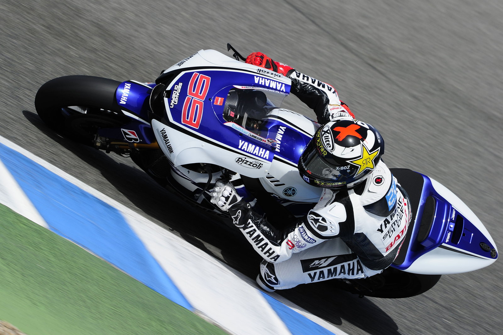 Lorenzo, Jerez Moto2 Test March 2012
