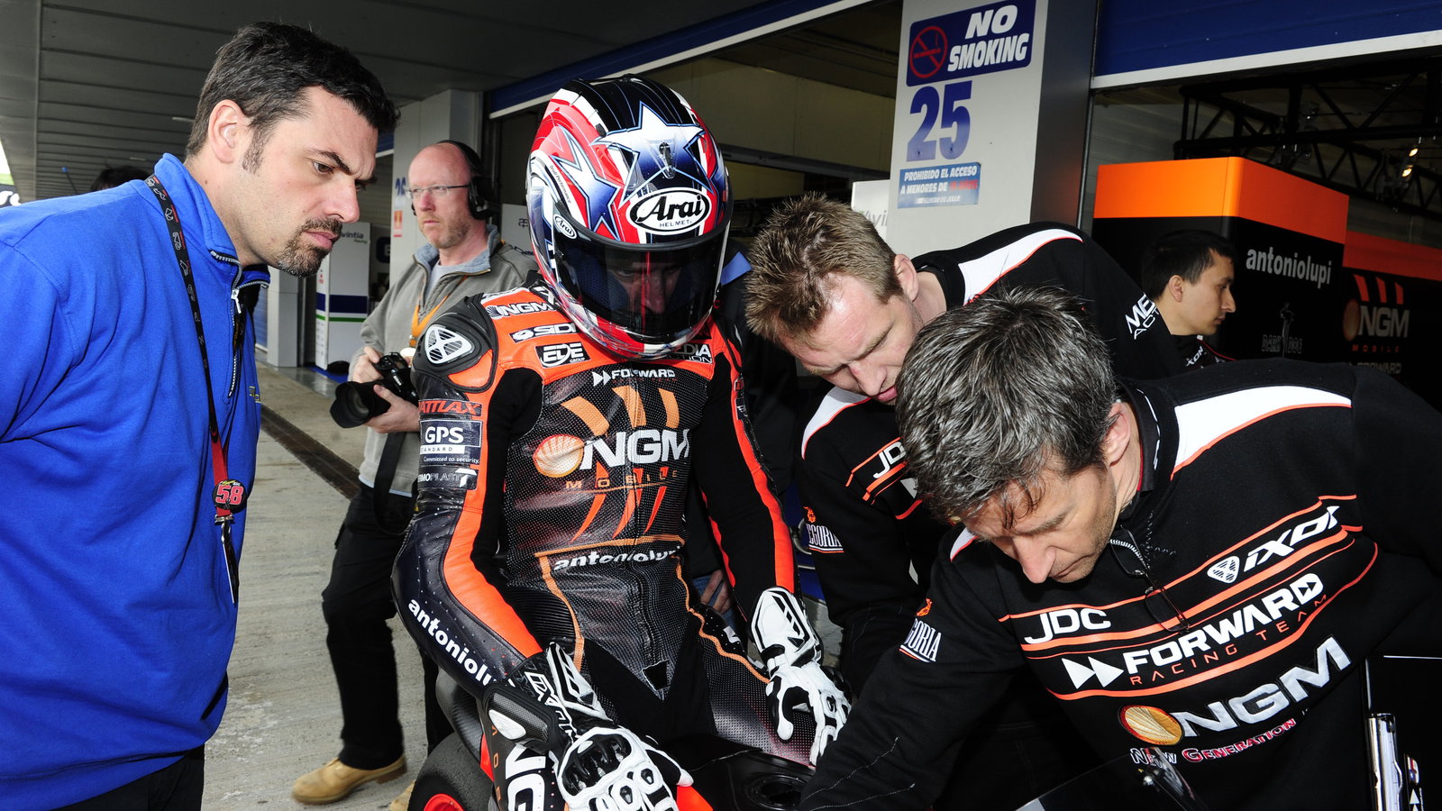 Edwards, Jerez MotoGP Test March 2012