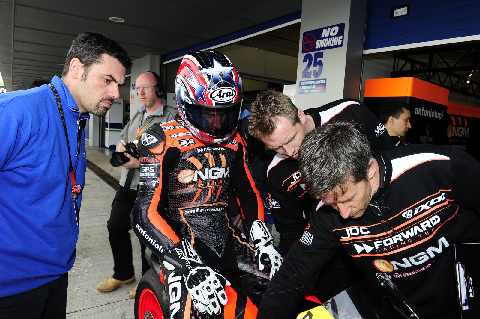 Edwards, Jerez MotoGP Test March 2012