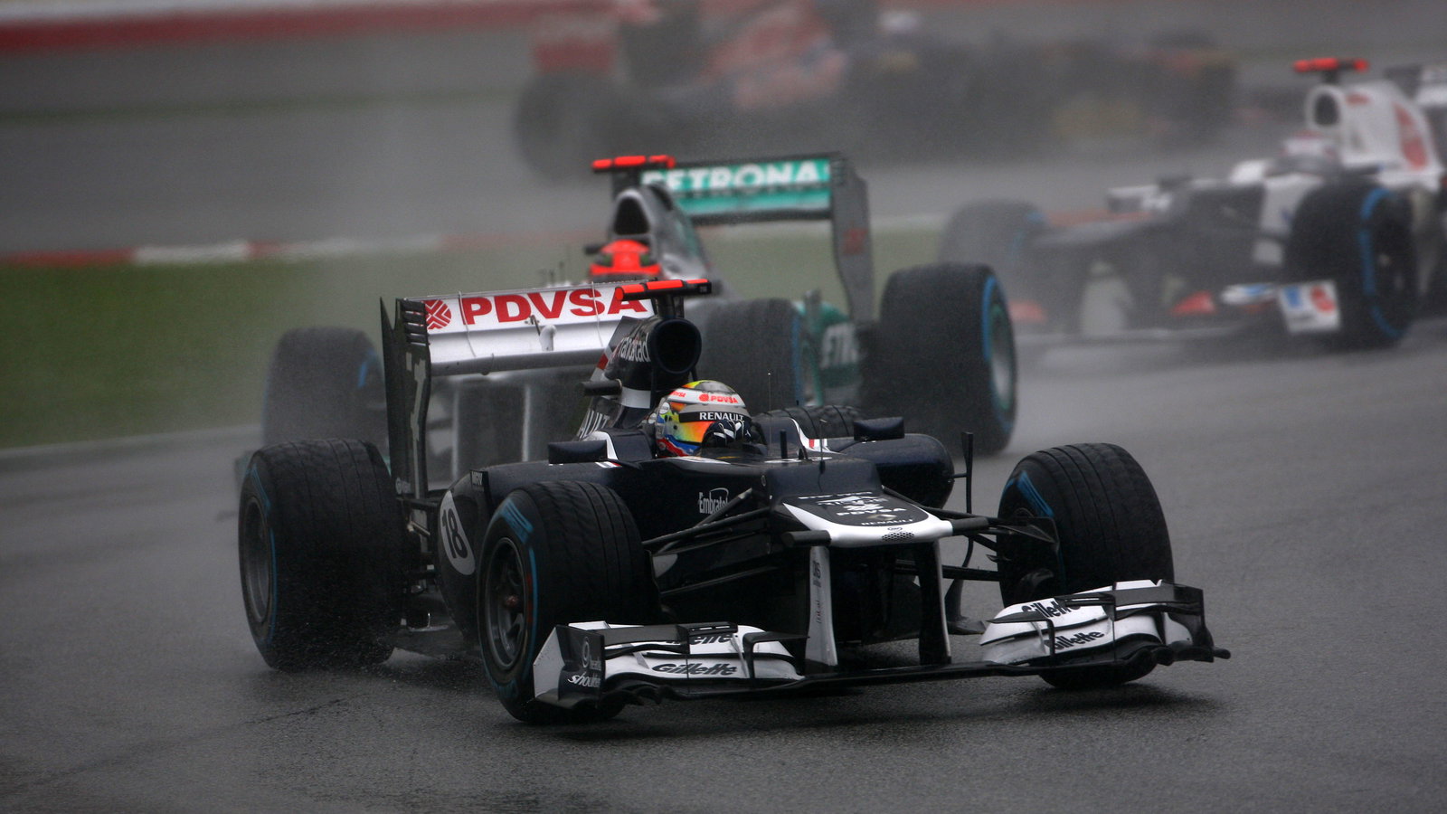 25.03.2012- Race, Pastor Maldonado (VEN) Williams F1 Team FW34