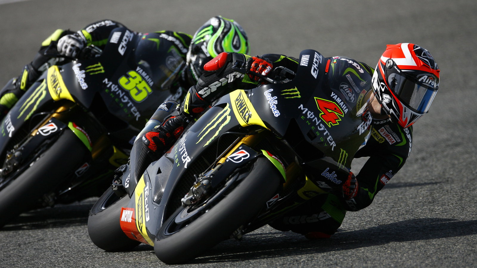 Dovizioso and Crutchlow, Jerez MotoGP tests, March 2012