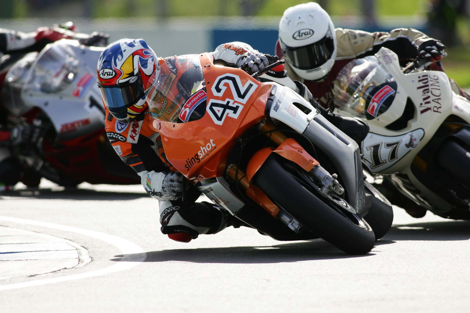 British Superbikes Donington Park 25/09/05. Dean Ellison, Slingshot Racing.