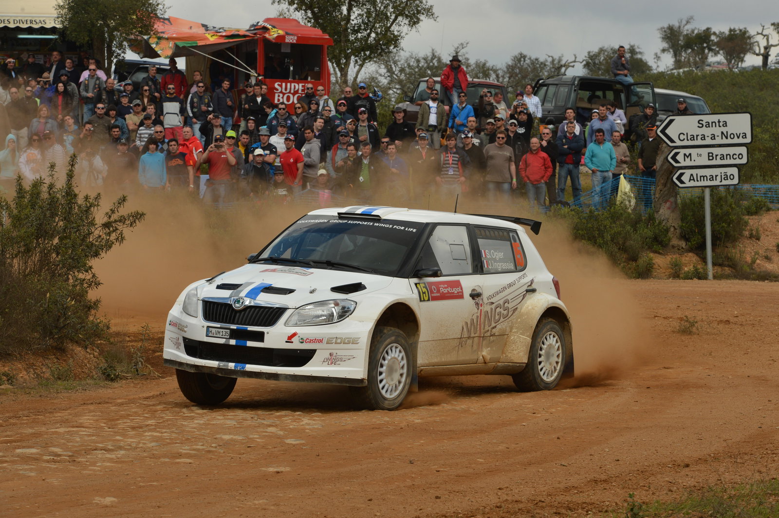 Sebastien Ogier (F) Julien Ingrassia (F), Skoda Fabia S2000, Volkswagen Motorsport